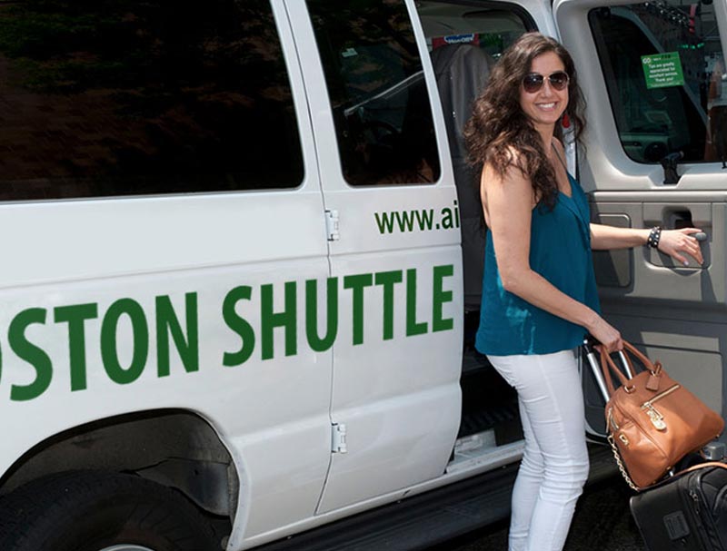 boston-shared-van Logan Airport Shuttle
